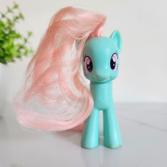 🍬 RARE My Little Pony ~ Minty ~ FIM Peppermint 2010 3" G4 Hasbro Y2K MLP - Picture 4 of 8